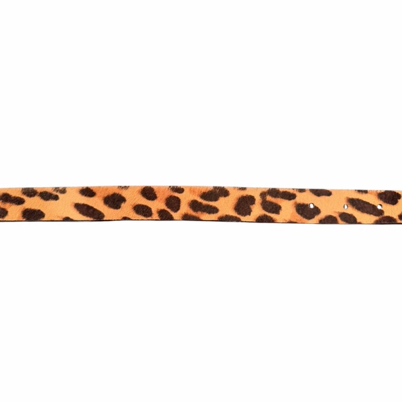 J. Crew Animal Cheetah Hair & Leather Belt - Picture 6 of 11